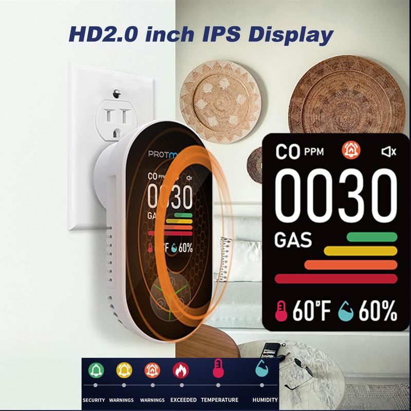 Portable CO detector